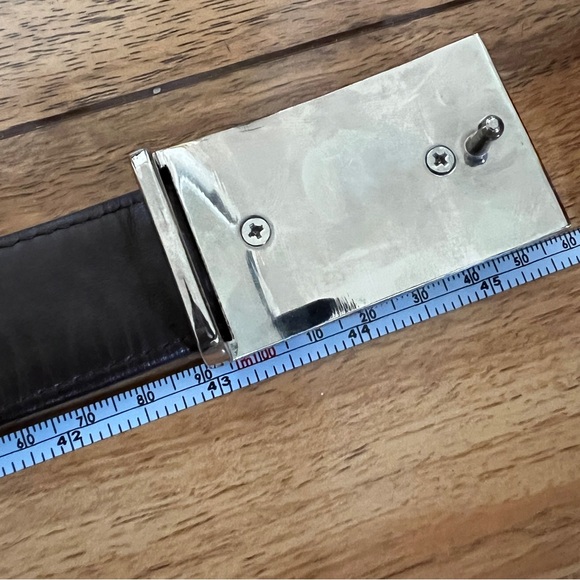 River Crocodile Leather Belt - Picture 4 of 4